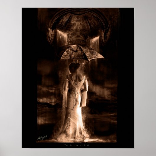 Der Regen in meinem Soul Poster (Vorne)