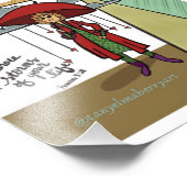 Der Regen verkraften Fotodruck (Ecke)