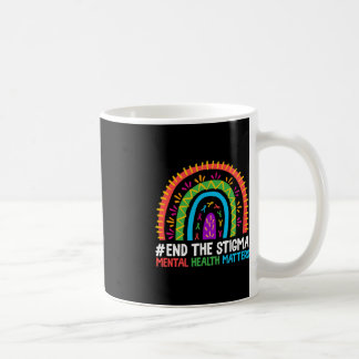 Der Regenbogen beendet das Stigma Mental Health Ma Kaffeetasse