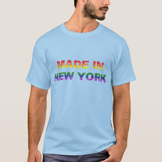Der Regenbogen, der in New York gemacht wurde, T-Shirt (Vorderseite)
