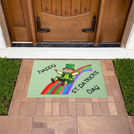DER REGENBOGEN DES KOBOLDS FUßMATTE (Außenbereich)