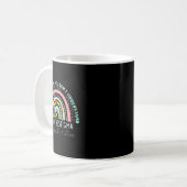 Der Regenbogen des Stigmas Kaffeetasse (Vorderseite Links)