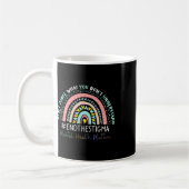 Der Regenbogen des Stigmas Kaffeetasse (Links)