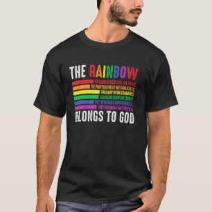 Der Regenbogen gehört Gott T-Shirt
