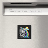 Der Regenbogen ist Gottes Versprechen Christlichen Magnet (In Situ (Geschirrspüler))