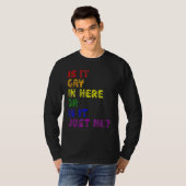 Der Regenbogen ist hier schwul oder ist er nur ein T-Shirt (Vorne ganz)