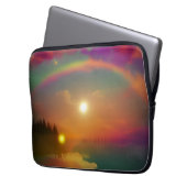Der Regenbogen Laptopschutzhülle (Vorderseite Links)