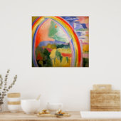 Der Regenbogen von Robert Delaunay Poster (Küche)