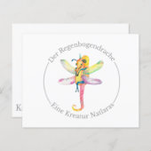 Der Regenbogendrache - Eine Kreatur Natlaras (Vorne/Hinten)