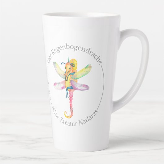 Der Regenbogendrache - Eine Kreatur Natlaras Milchtasse (Rechts)