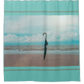 Der Regenschirm Duschvorhang (Vorderseite)