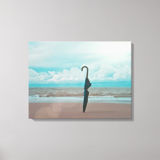 Der Regenschirm Leinwanddruck (Vorderseite)