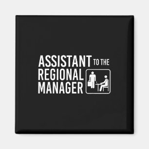 Der Regionalmanager wird den Tag der Büromütter ei Magnet