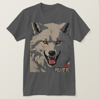 Der Regler | Aggressives Wolf-T - Shirt-Design für T-Shirt