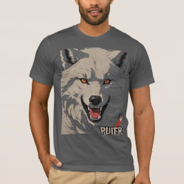 Der Regler | Aggressives Wolf-T - Shirt-Design für T-Shirt
