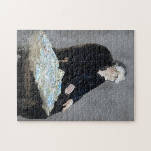 Der Reichtum des Reflektionspuzzles Puzzle (Horizontal)