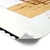 Der Reinigungspunkt der Jakobinen, 1793 Poster (Ecke)