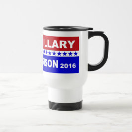 Der Reise-Tasse Hillary-Gefängnisses 2016 Reisebecher