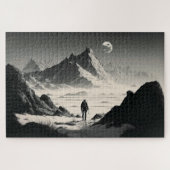 Der Reisende 1014 Stück Schwieriges Puzzle Jigsaw (Horizontal)