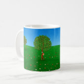 Der reisende Baum Kaffeetasse (Vorderseite Links)