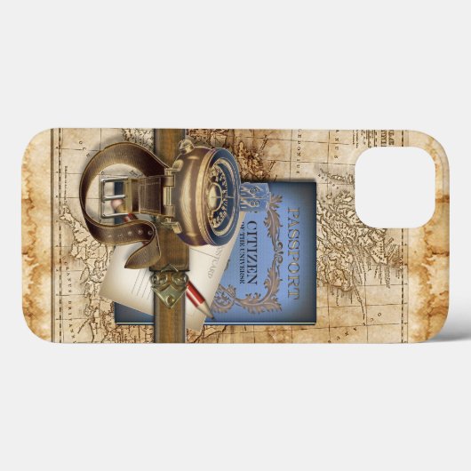 Der Reisende Case-Mate iPhone Hülle (Rückseite (Horizontal))