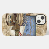 Der Reisende iPhone Hülle (Rückseite (Horizontal))