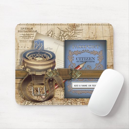 Der Reisende Mousepad (Mit Mouse)