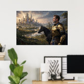 Der reisende Paladin Poster (Heimbüro)