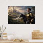 Der reisende Paladin Poster (Küche)