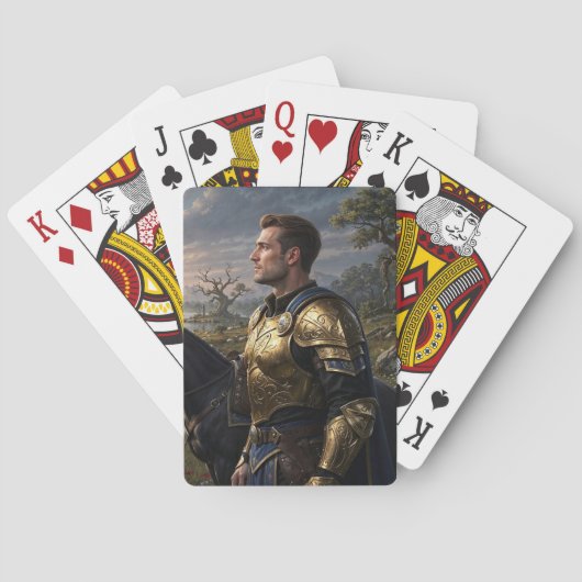 Der reisende Paladin Spielkarten (Rückseite)