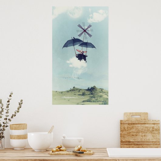 Der Reisende Poster (Küche)