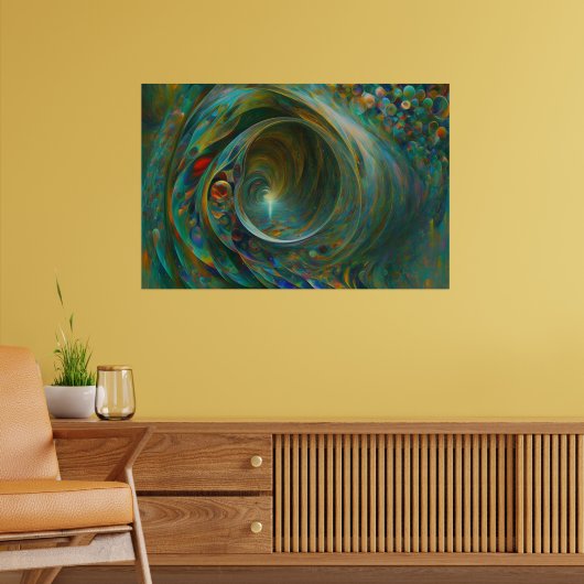 Der Reisende Poster (Wohnzimmer 2)