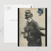 Der Reisende Postkarte (Vorne/Hinten)