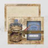 Der Reisende Postkarte (Vorne/Hinten)