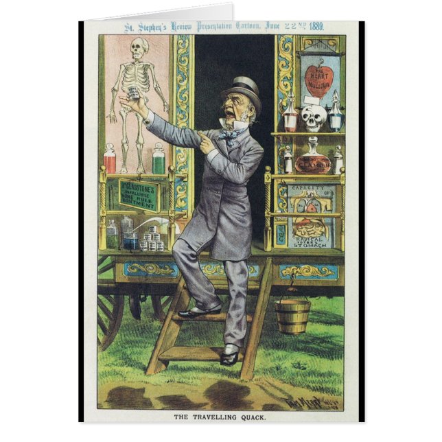 "Der reisende Quaken-" (Vorne)