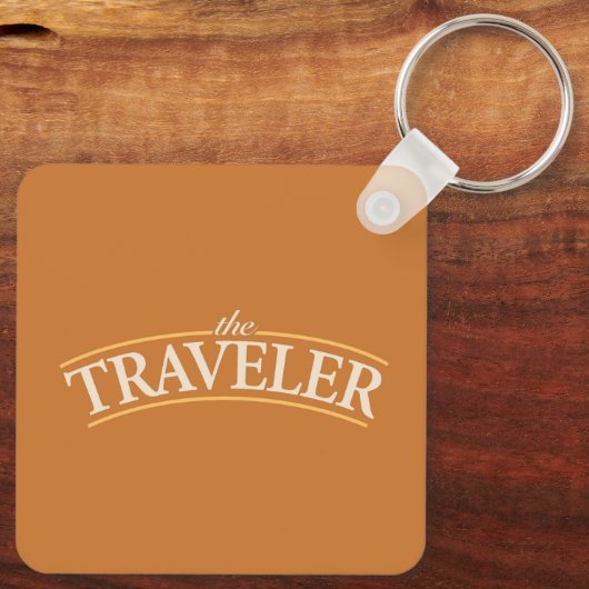 Der Reisende Schlüsselanhänger (Rückseite)