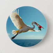 Der reisende Vogel Button (Vorderseite)
