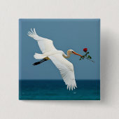 Der reisende Vogel Button (Vorderseite)