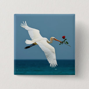 Der reisende Vogel Button