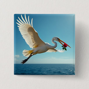 Der reisende Vogel Button