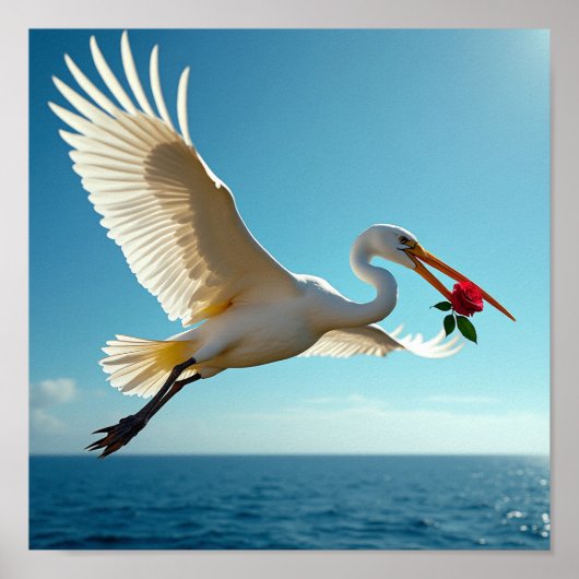 Der reisende Vogel Poster (Vorne)