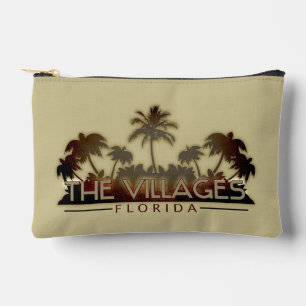 Der Reißverschluss der Villages Florida Zubehörtasche