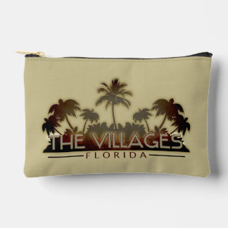 Der Reißverschluss der Villages Florida Zubehörtasche
