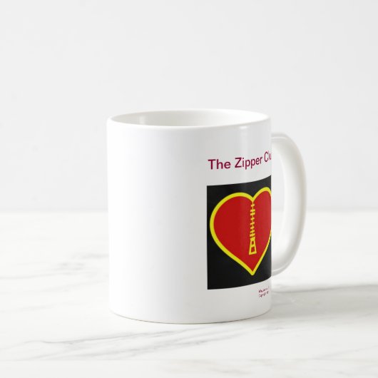 Der Reißverschluss-Verein Kaffeetasse (VorderseiteRechts)