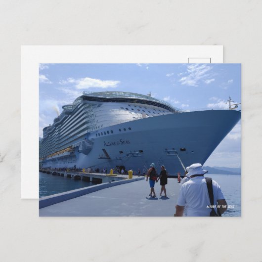 Der Reiz am Horizont Postkarte (Vorne/Hinten)