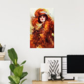 Der Reiz der grünen Augen, Barribal Poster (Heimbüro)