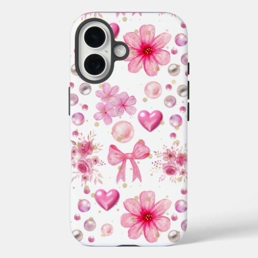 Der Reiz von Rosa Case-Mate iPhone Hülle (Rückseite)