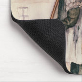 Der Reklametafel-Mann, Boulevard du Temple, 1839 Mousepad (Ecke)