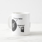 Der Rekordvater Funny Mug Kaffeetasse (Vorderseite Links)