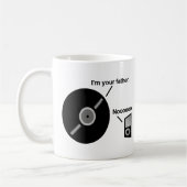 Der Rekordvater Funny Mug Kaffeetasse (Links)